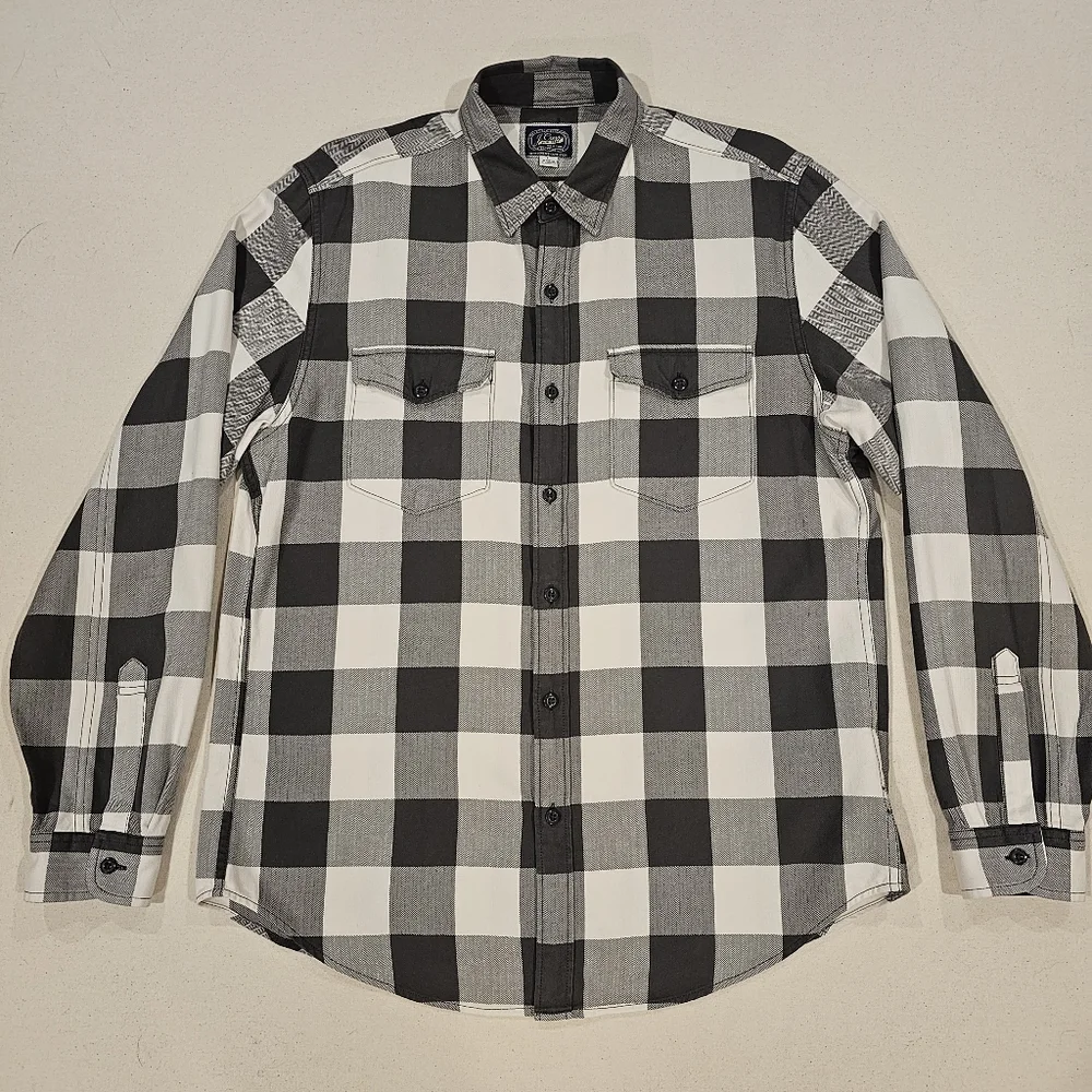 J. Crew Flannel Button Down L